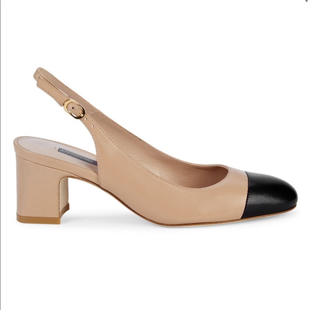 Stuart Weitzman
Loraina Suade Slingback Pumps